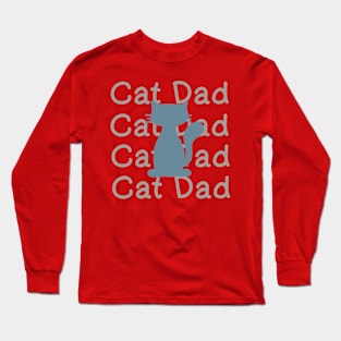 Cat dad Long Sleeve T-Shirt